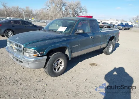 1999 Dodge Dakota Slt/Sport z USA, uszkodzony, nr VIN 1B7GG22Y3XS225665
